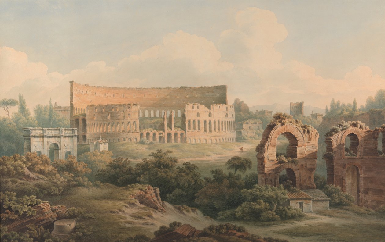 Colosseum, Rooma tekijältä John Warwick Smith
