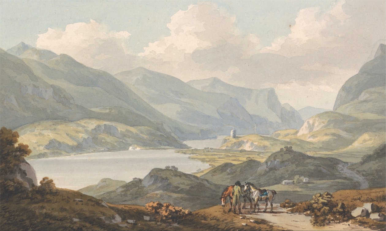 Llanberisin järvet tekijältä John Warwick Smith