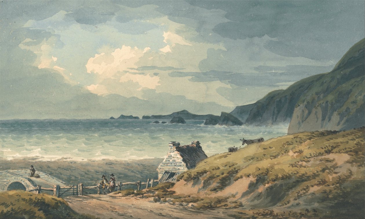 St. Brides Bayn pohjoinen raja tekijältä John Warwick Smith
