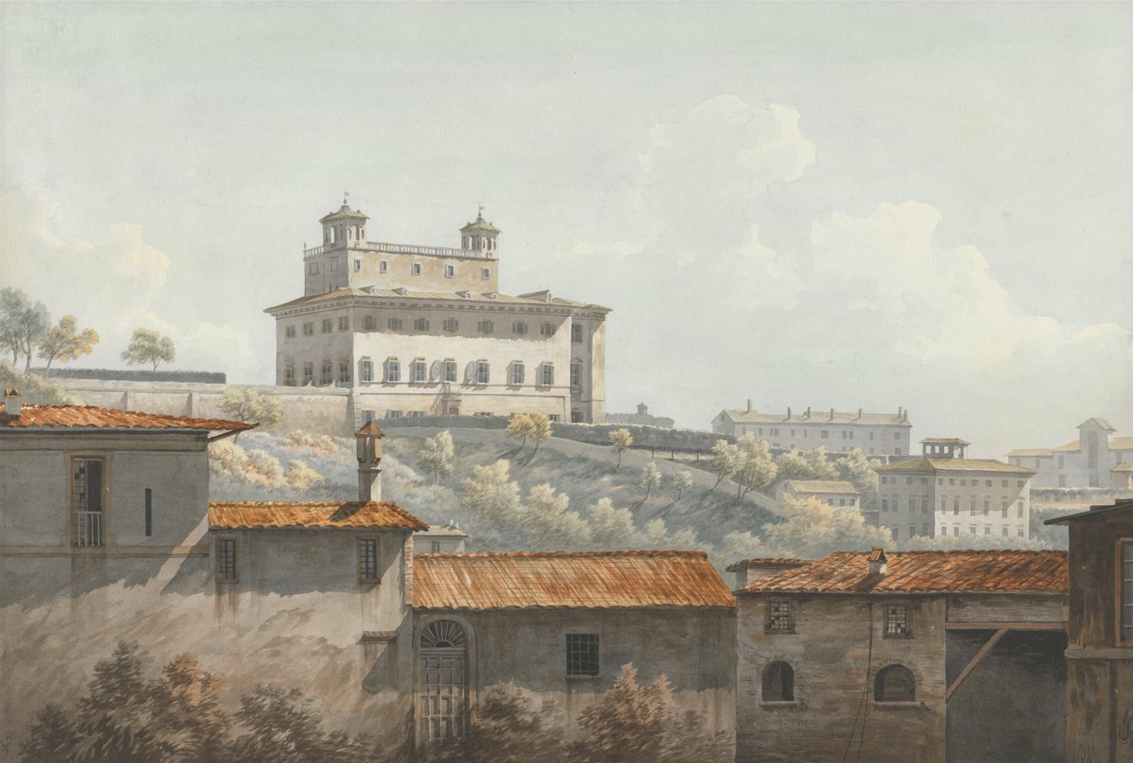 Villa Medici, Rooma tekijältä John Warwick Smith