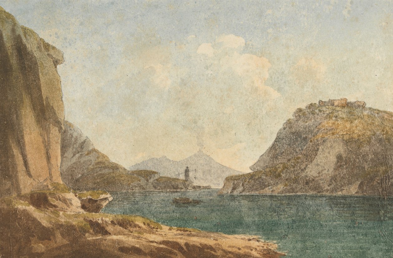 Näkymä Vesuviukselle tekijältä John Warwick Smith