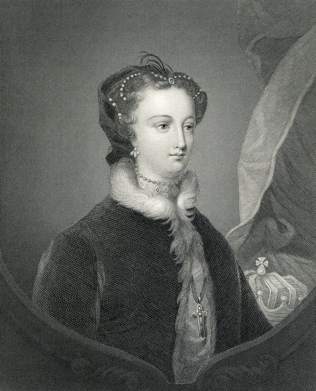 Maria Skotlannin kuningatar, 1800-luku tekijältä John Watson Gordon
