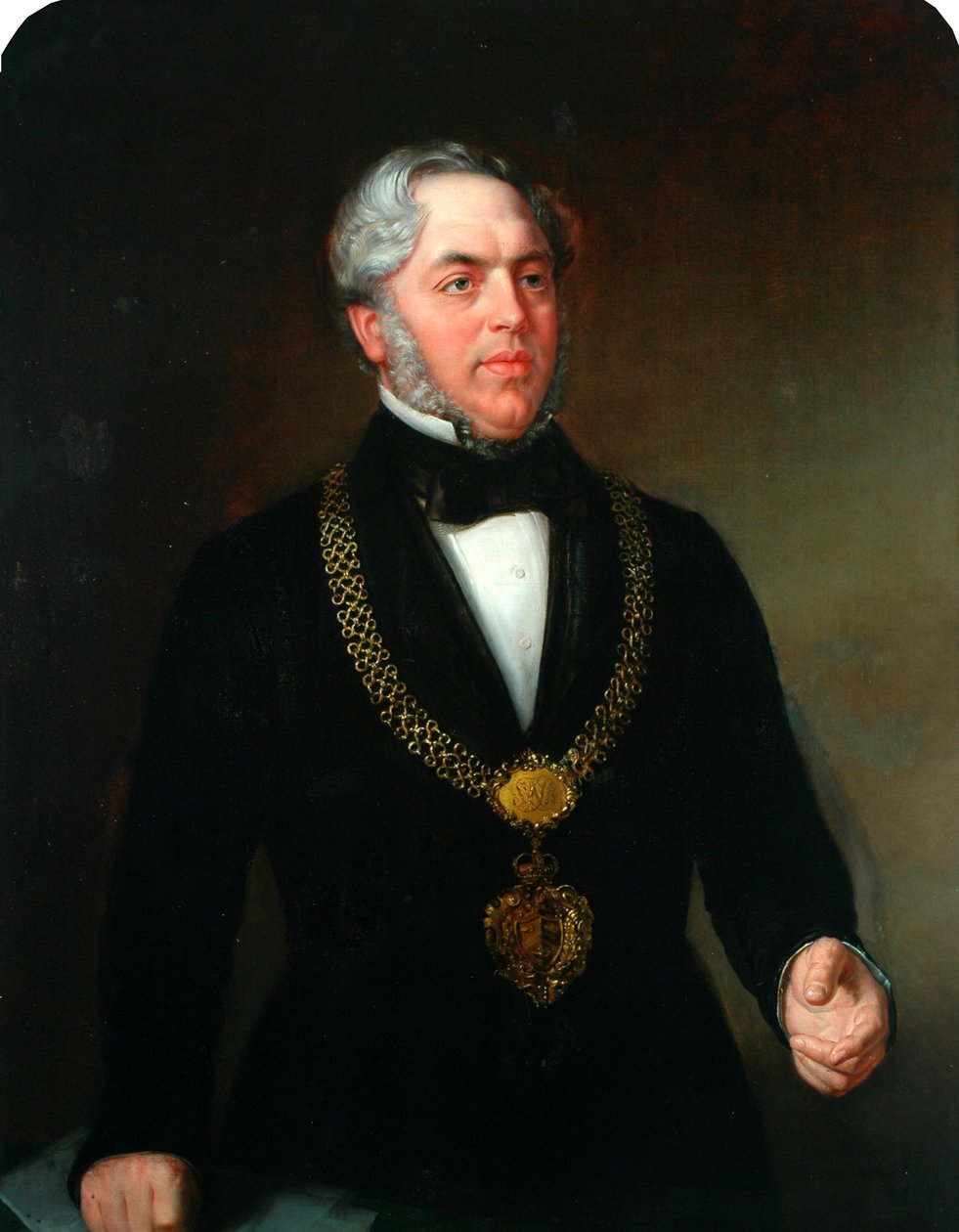 Samuel Smith, pormestari Bradford, n. 1854 tekijältä John Watson Gordon