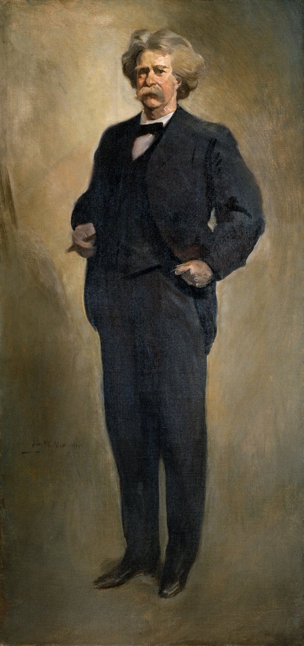 Samuel L.Clemens (Mark Twain) (1912 tai 1913) tekijältä John White Alexander