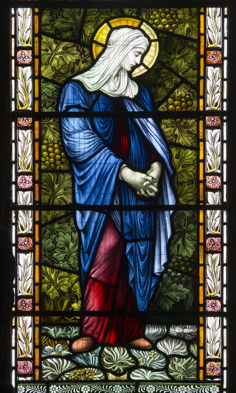 Neitsyt Maria, noin 1889 tekijältä John William Brown