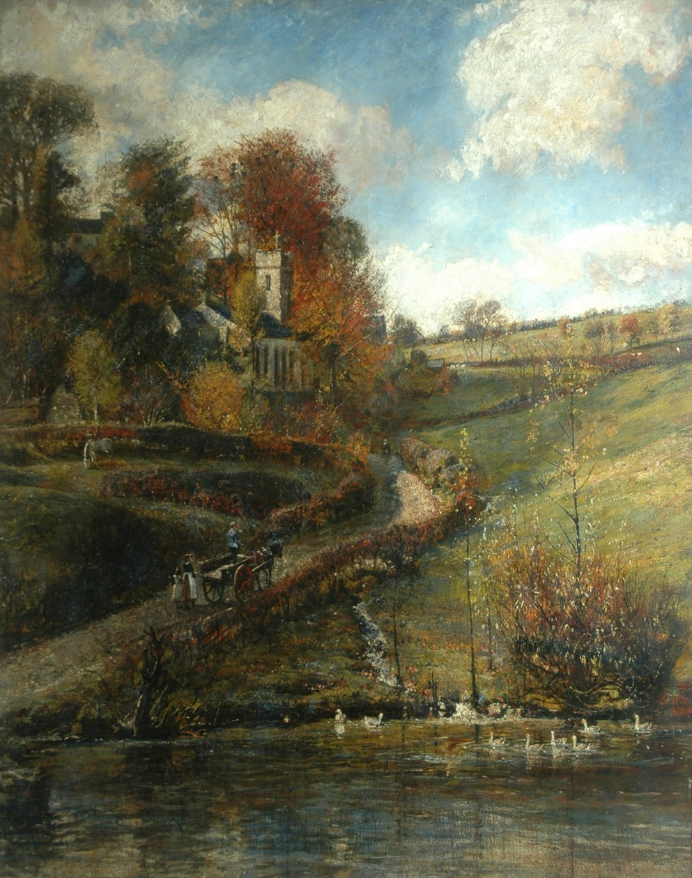 Lindalen kirkko tekijältä John William Buxton Knight