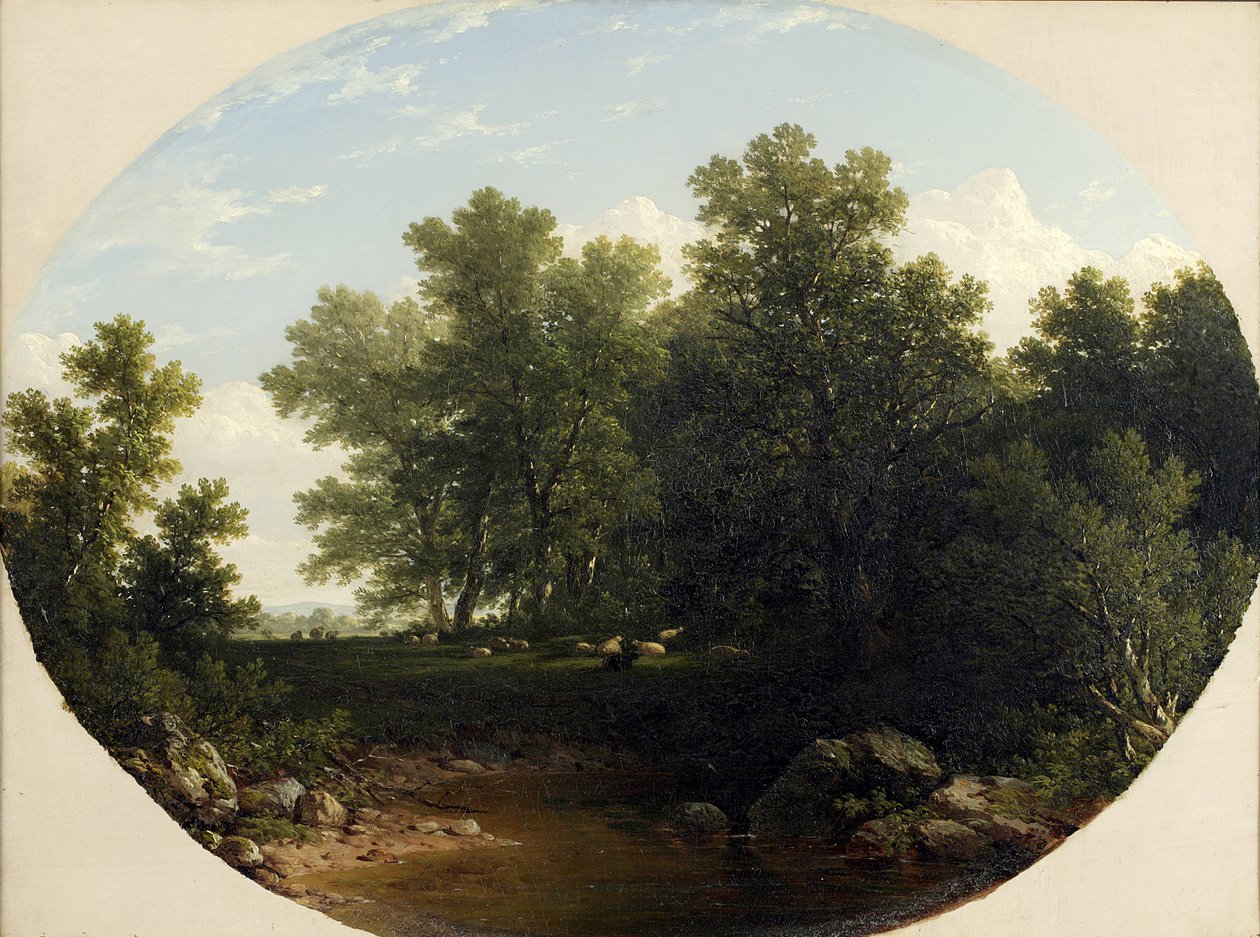 Maisema, 1852 tekijältä John William Casilear