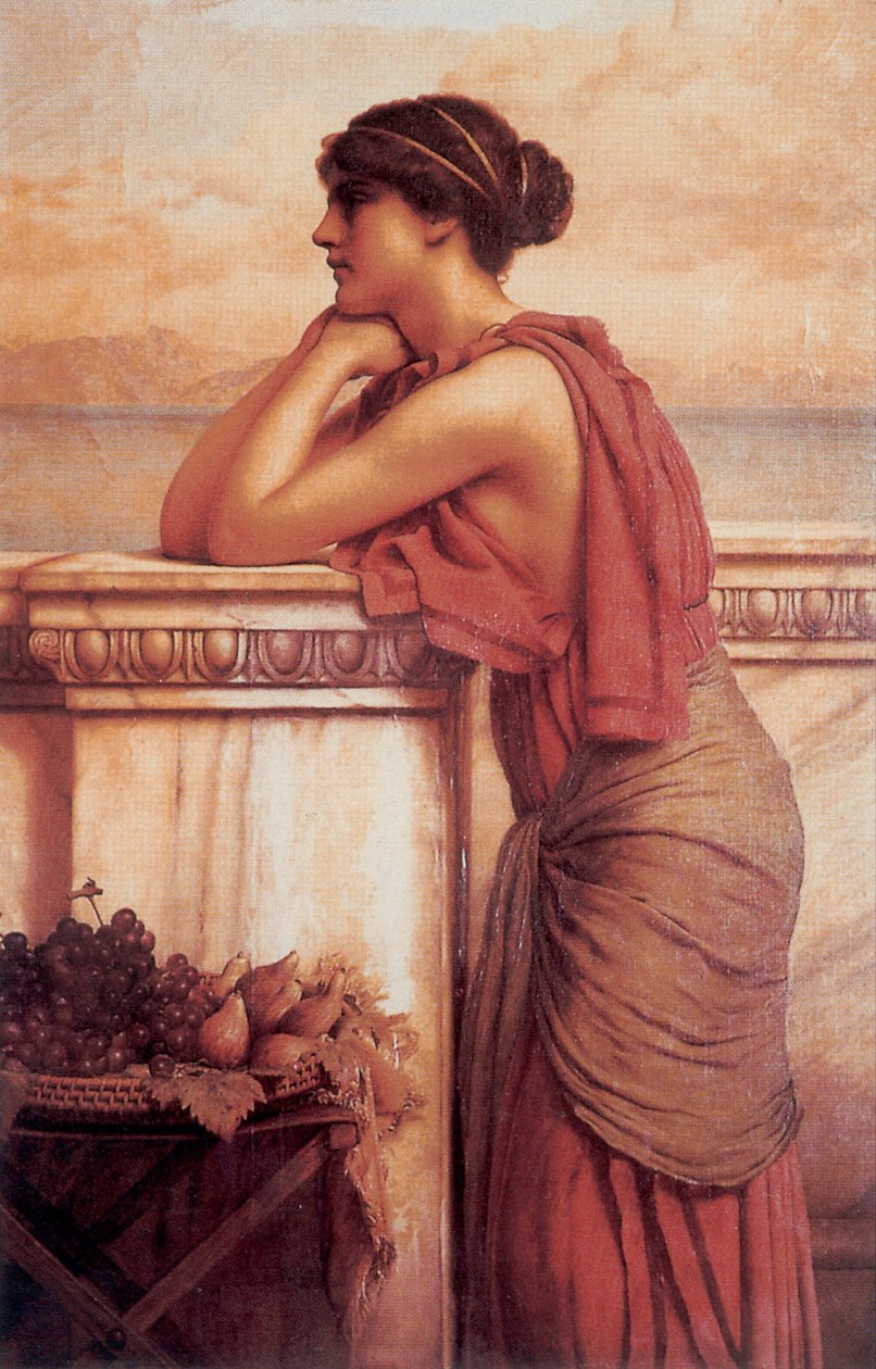 Tien varrella tekijältä John William Godward