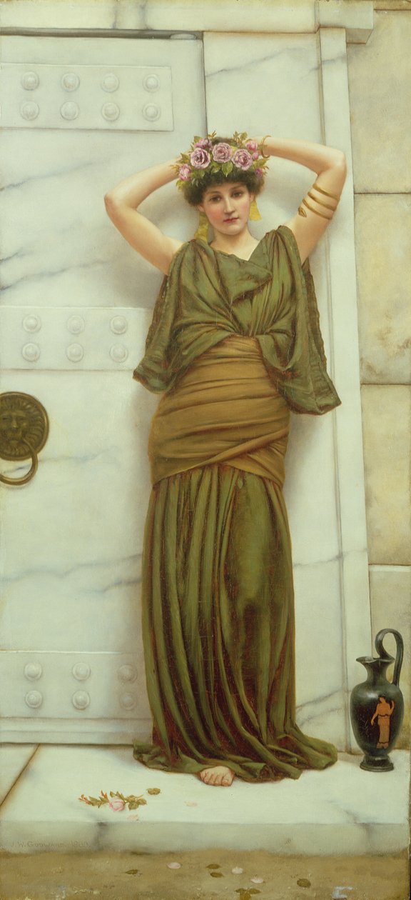 Ianthe, 1889 tekijältä John William Godward