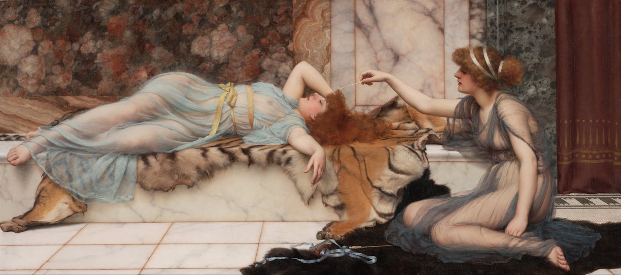 Häiriöt ja lepo tekijältä John William Godward