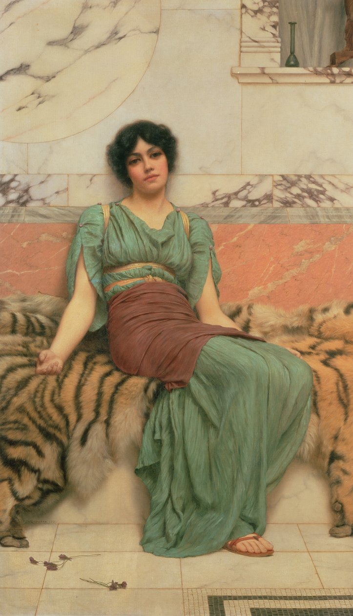 Kauniita unia, 1901 tekijältä John William Godward