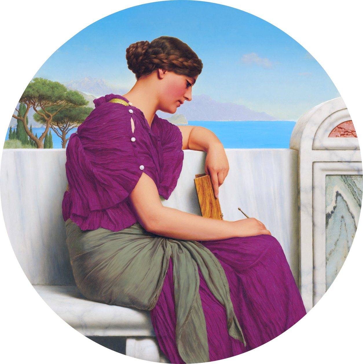 Vastaus tekijältä John William Godward