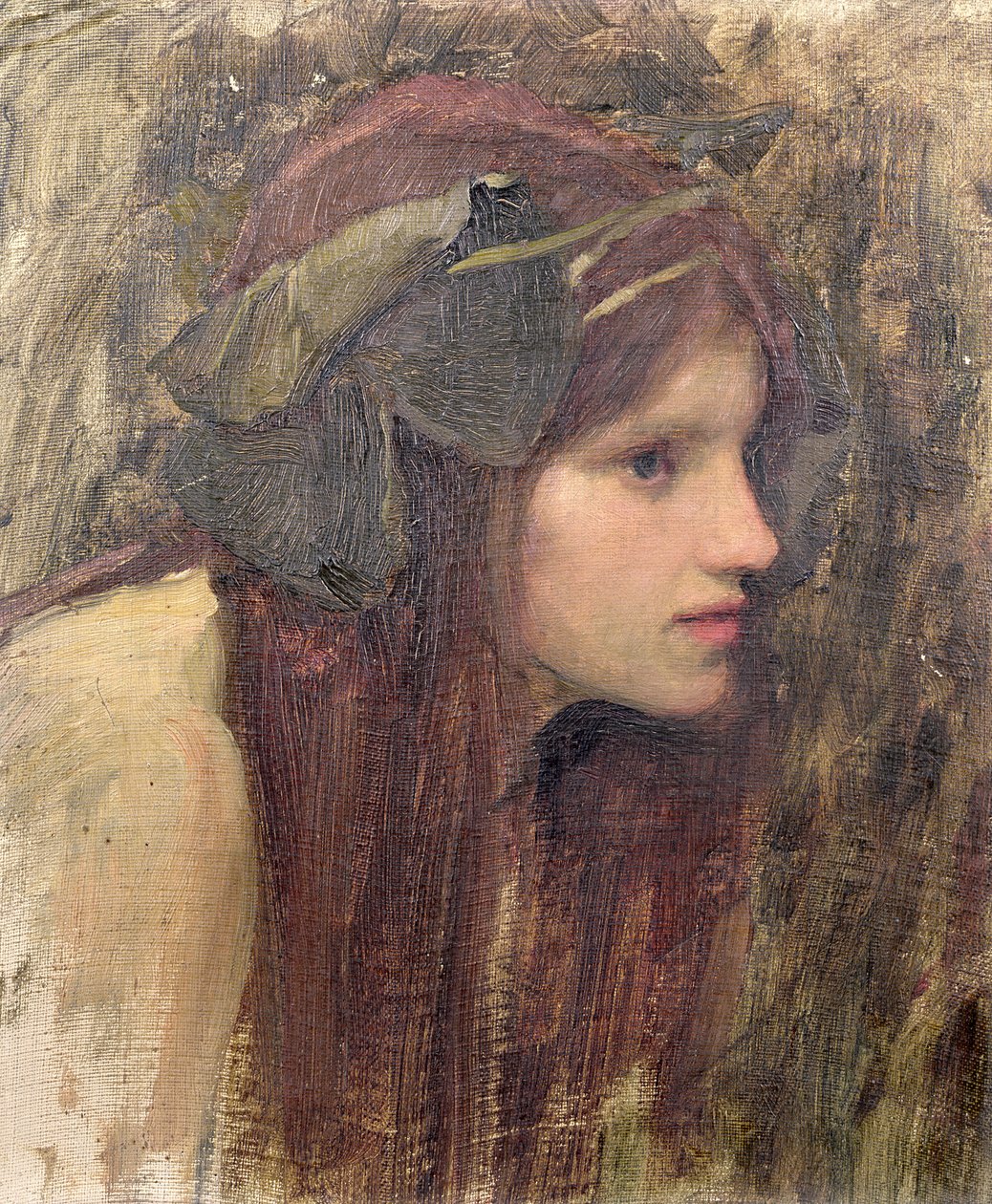 Tutkimus naiadille tekijältä John William Waterhouse
