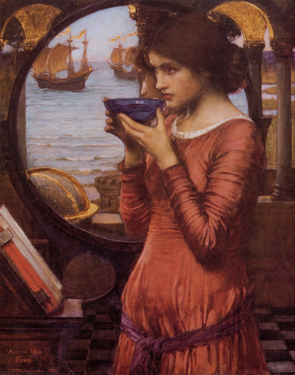 Kohtalo tekijältä John William Waterhouse