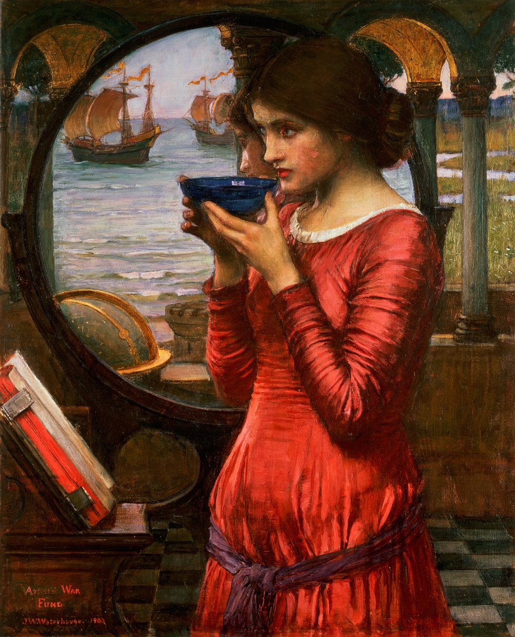 Kohtalo, 1900 tekijältä John William Waterhouse