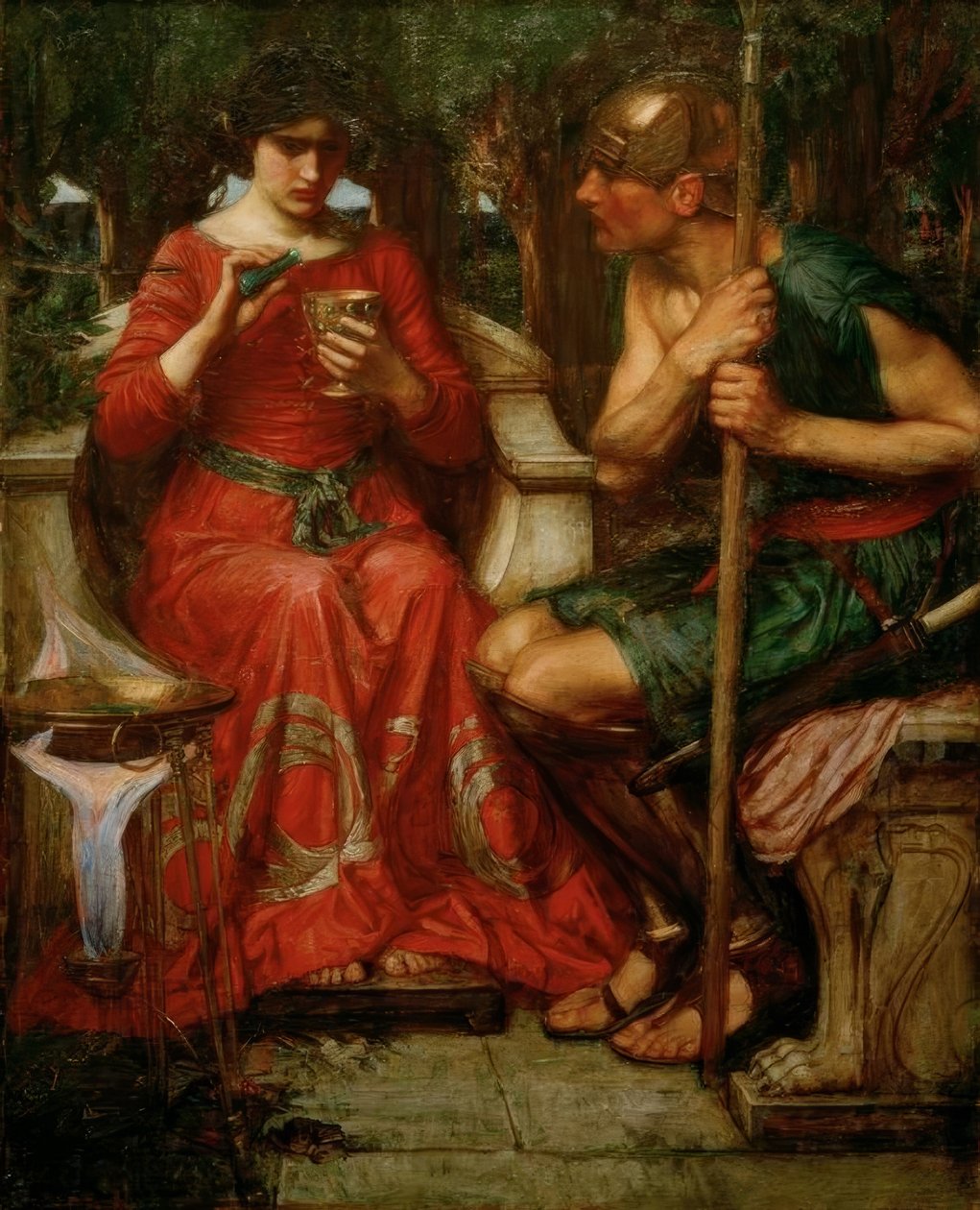 Jason ja Medea tekijältä John William Waterhouse