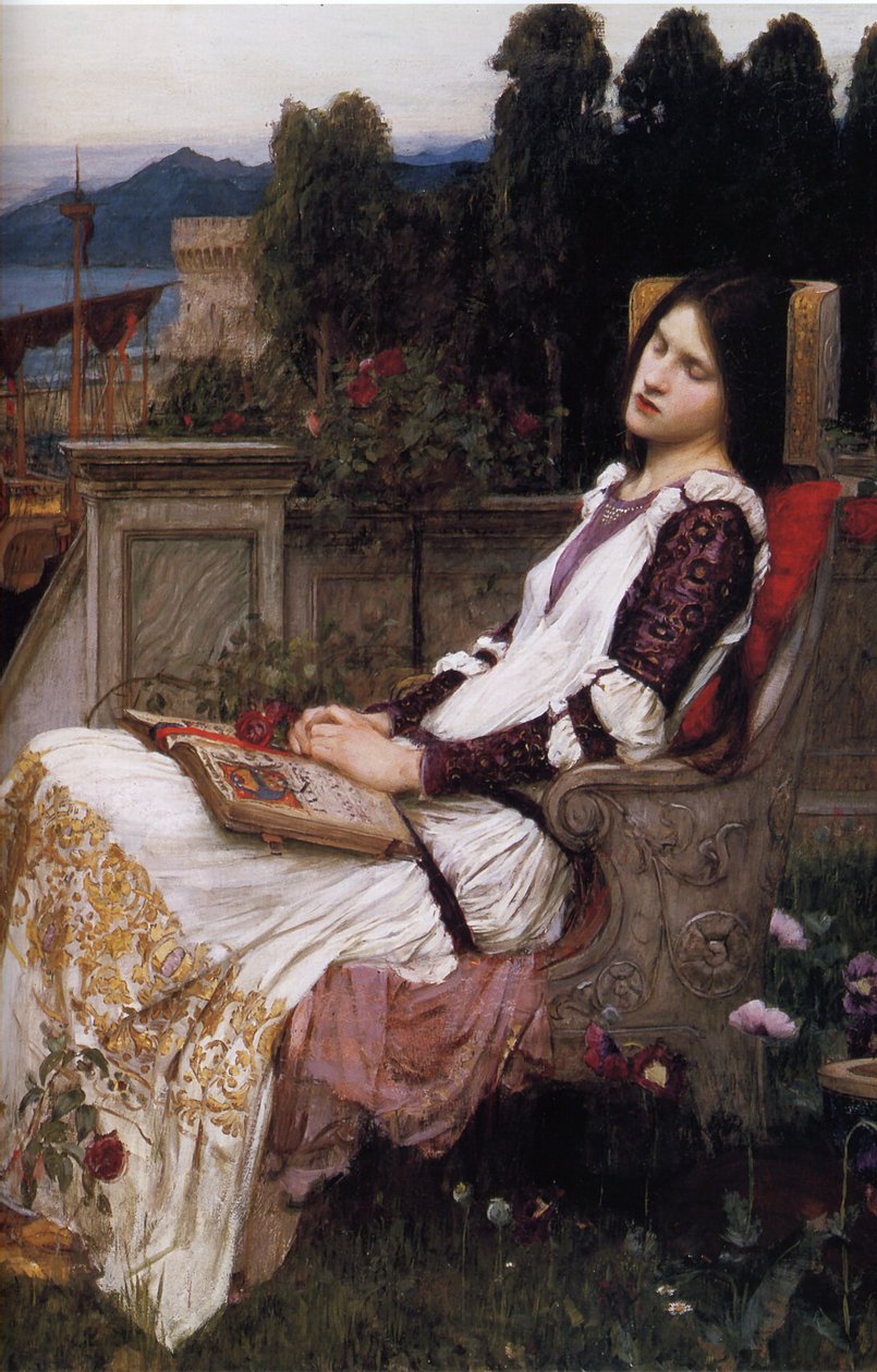 Pyhä Cecilia tekijältä John William Waterhouse