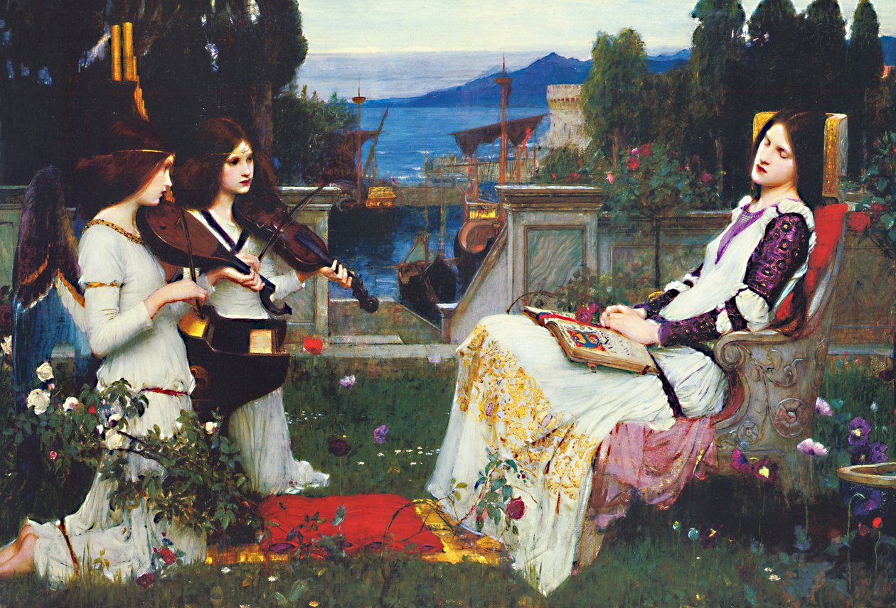 Pyhä Cecilia tekijältä John William Waterhouse