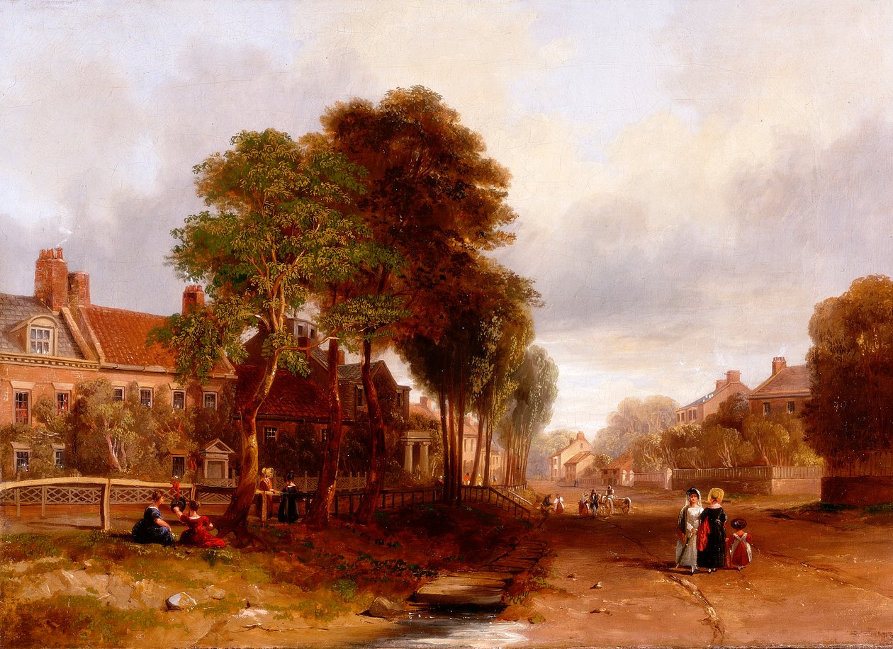 Westoe Village, 1835 tekijältä John Wilson Carmichael
