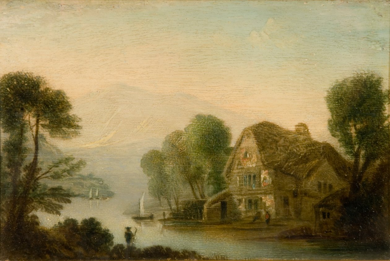 Breadalbanen lautta, Loch Tay tekijältä John Wilson Ewbank
