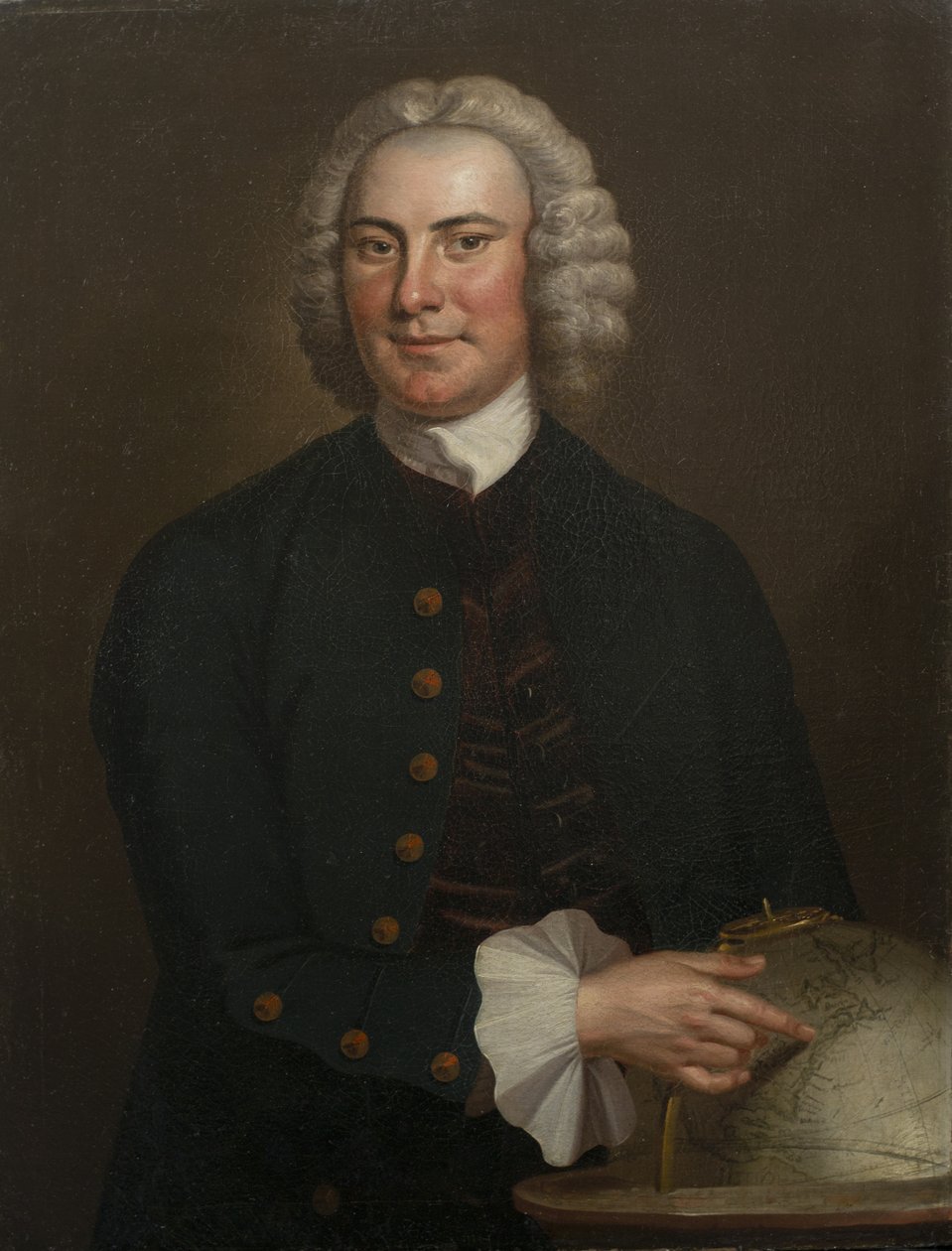 Kapteeni John Waddell (1714-1762), 1750 tekijältä John Wollaston