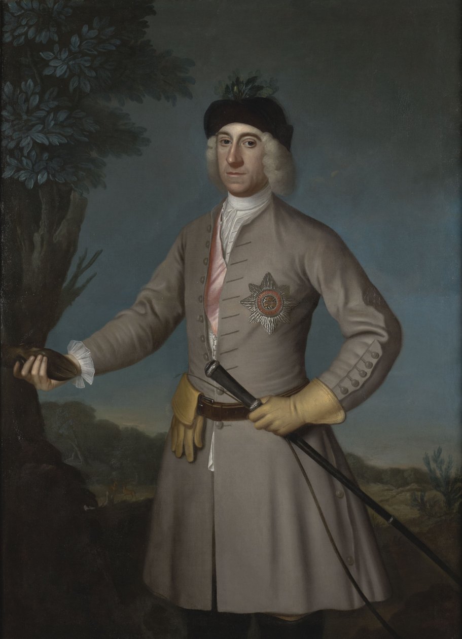 Muotokuva John Campbellista, Breadalbanen ja Hollandin kolmannesta jaarlista (1696-1782). tekijältä John Wootton