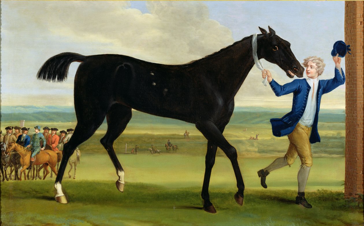 Rutlandin herttuan "Bonny Black", n. 1720 tekijältä John Wootton