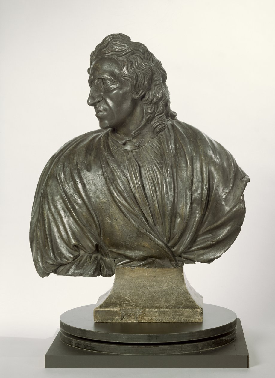 John Locke (1632-1704) n. 1700 (pää) tekijältä John van I Nost