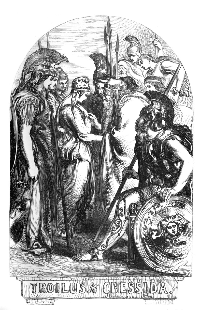 Troilus ja Cressida tekijältä John (after) Gilbert