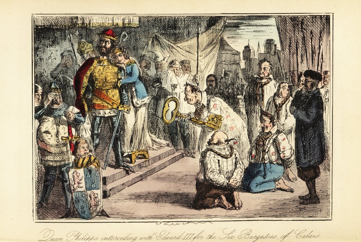Englannin kuningas Edward III Calais