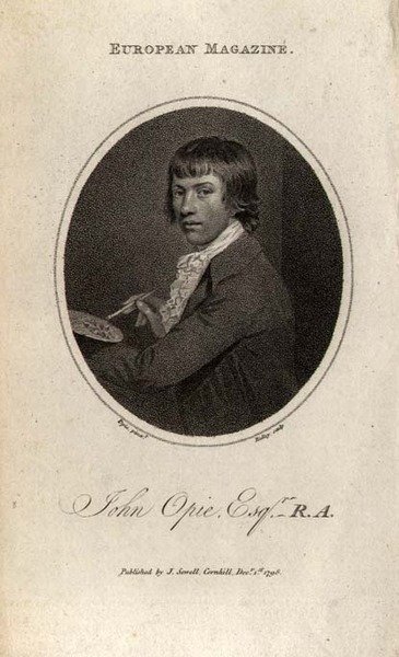 John Opien (1761-1807) muotokuva, kaivertanut Ridley tekijältä John (after) Opie