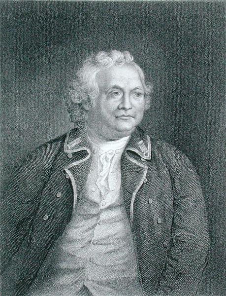 W. Humphreysin kaivertama kenraalimajuri Israel Putnam (1718-90) (kaiverrus) tekijältä John (after) Trumbull