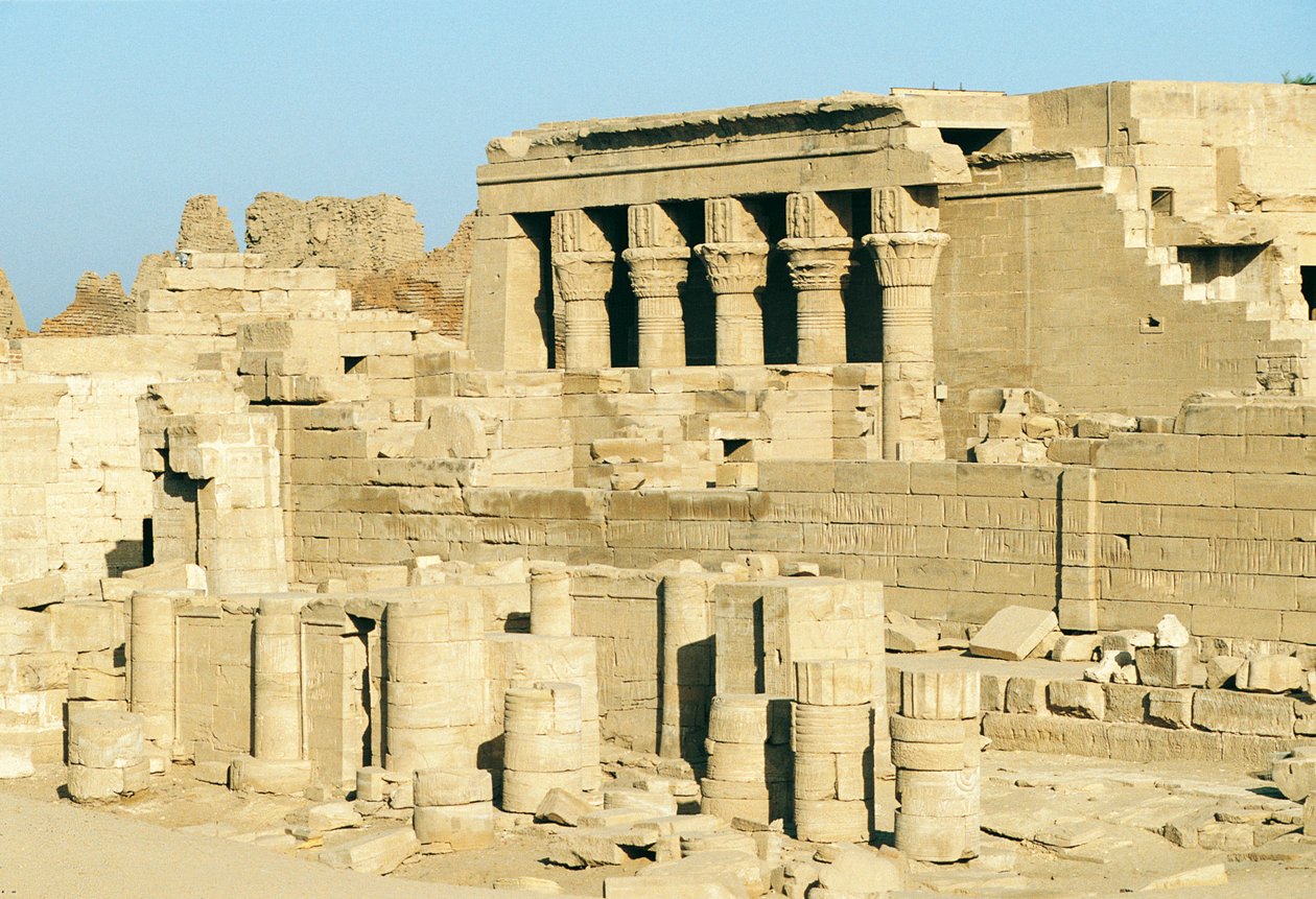 Egypti, Dandarah (Dendera), Hathorin temppeli tekijältä Walter Charles Mills