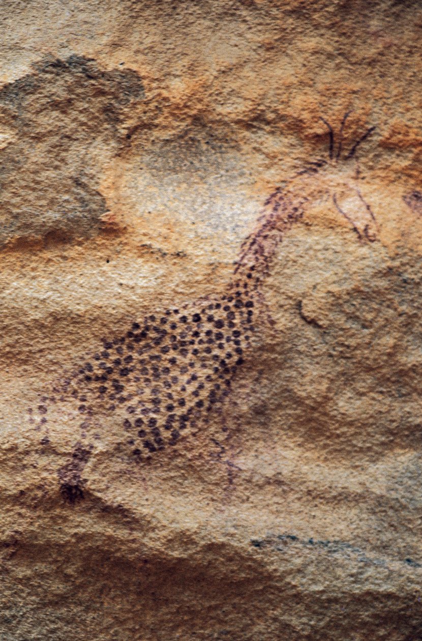 Kirahvi, luolamaalaus, pastoraalikausi (4000-2500 eKr.), Tassili n