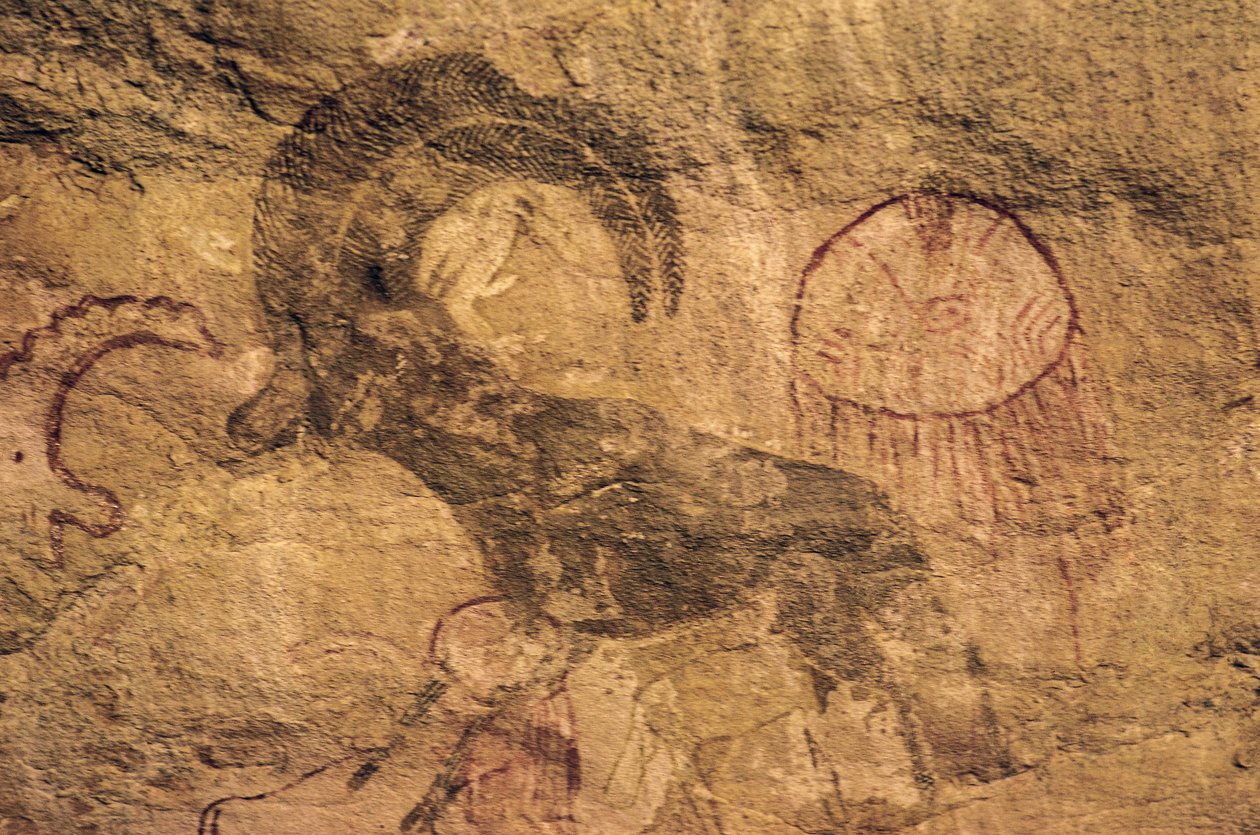 Muflon, luolamaalaus, Tassili n