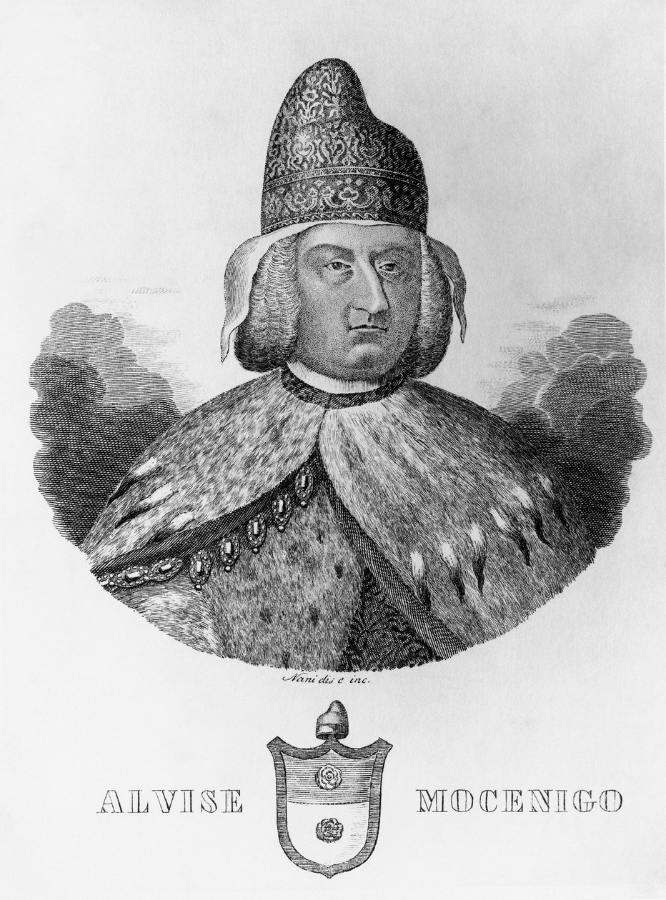 Muotokuva Alvise IV Giovanni Mocenigosta (1701-1778) tekijältä Walter Charles Mills
