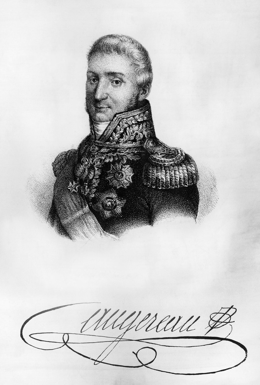 Charles Pierre Francois Augereaun muotokuva tekijältä Walter Charles Mills