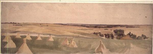 Battlefield of Crecy, 26. elokuuta 1346 tekijältä John Absolon