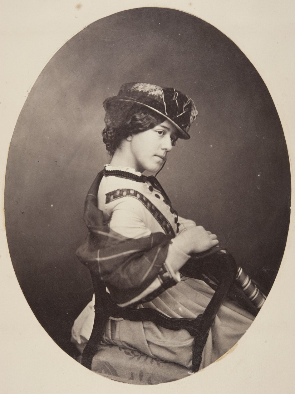 Tuntematon nainen, 1865 tekijältä John Adamson