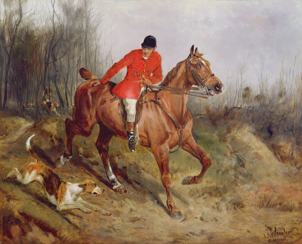 Metsästyspaikka tekijältä John Alfred Wheeler