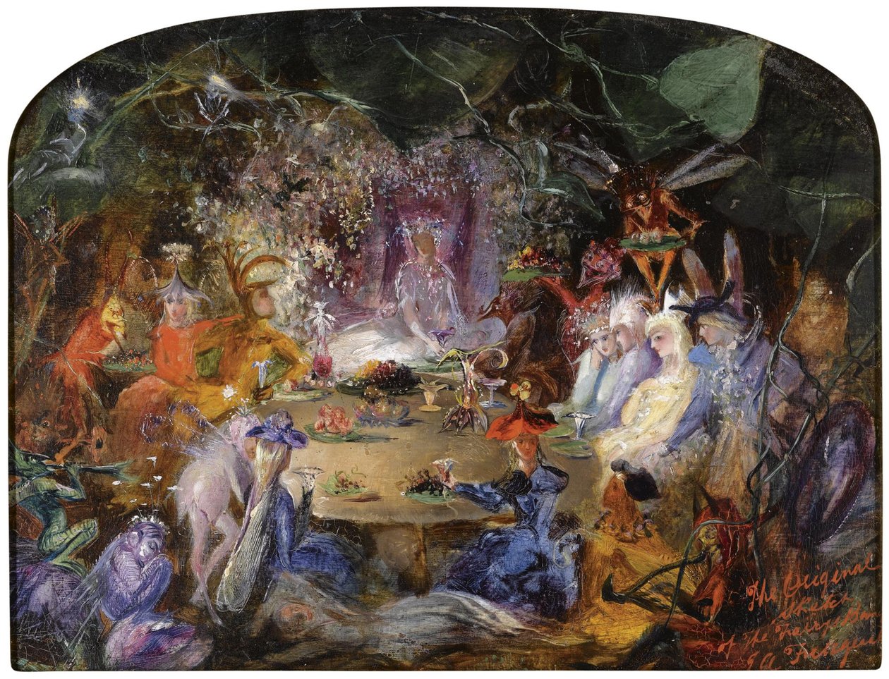 Fairys-juhla, n. 1858 tekijältä John Anster Fitzgerald