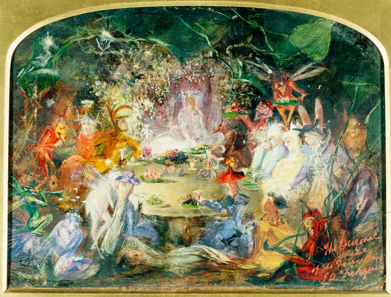 Alkuperäinen luonnos The Fairy