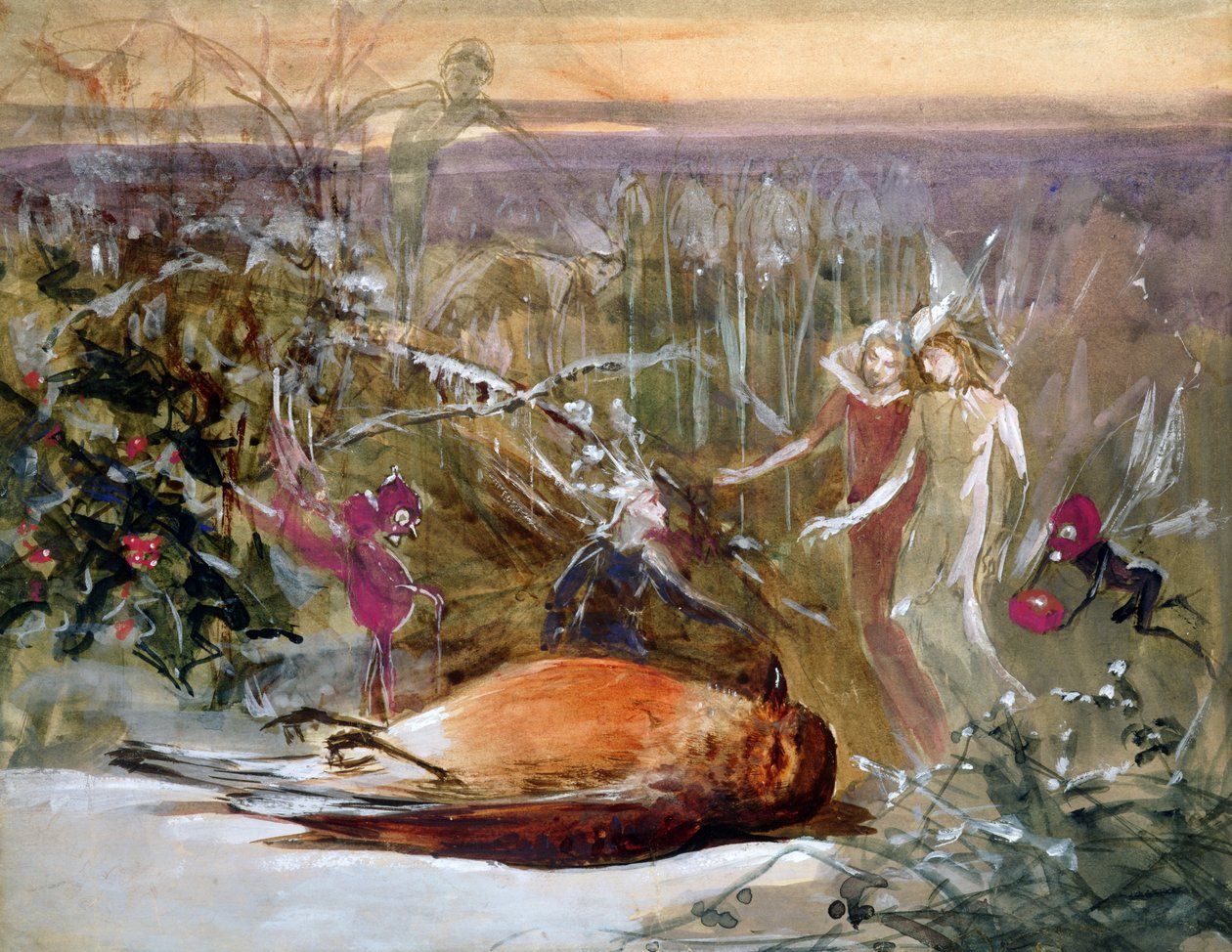 Kuka tappoi kukko Robinin tekijältä John Anster Fitzgerald