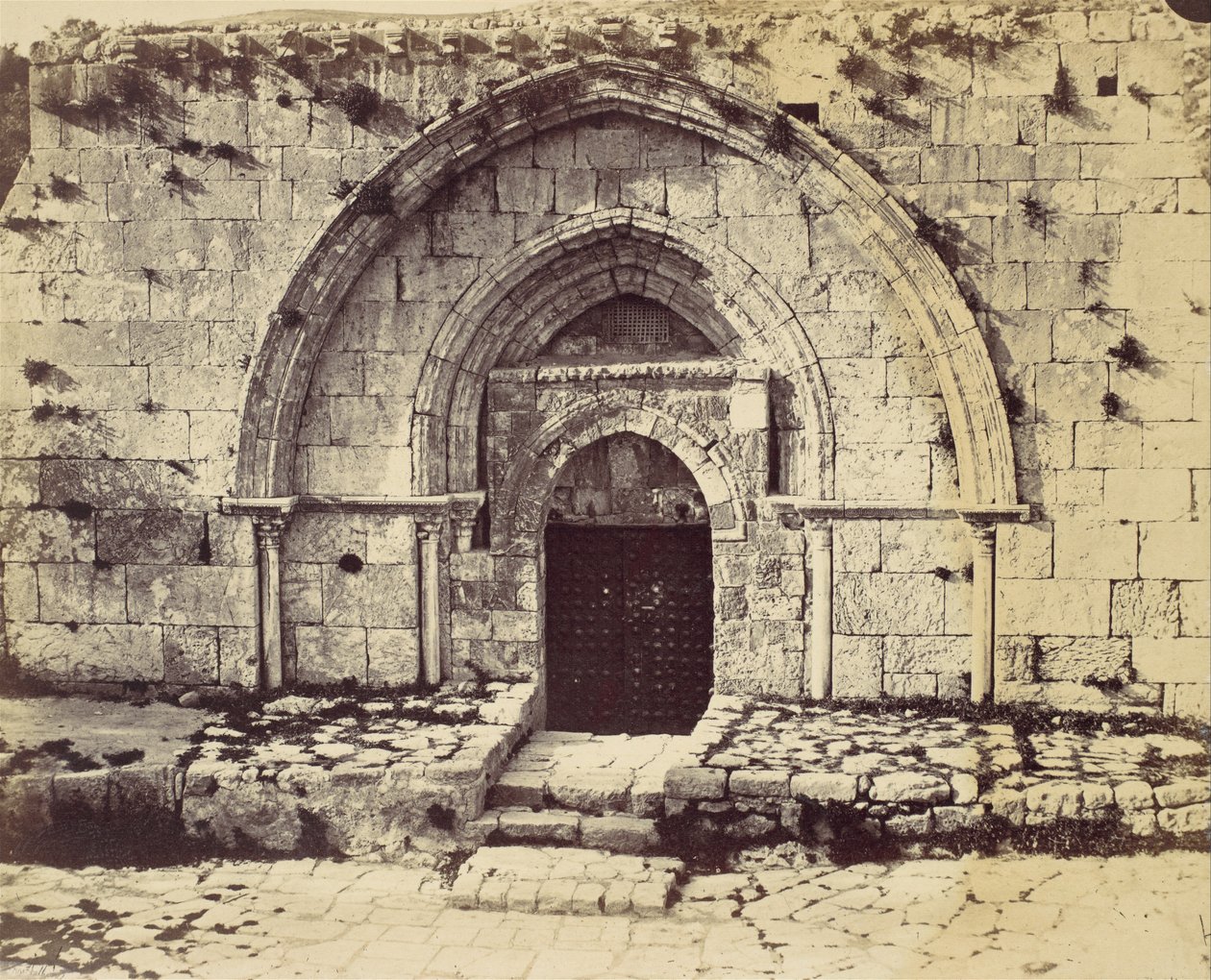 Neitsyen hauta, Jerusalem, 1860-luku. tekijältä John Anthony