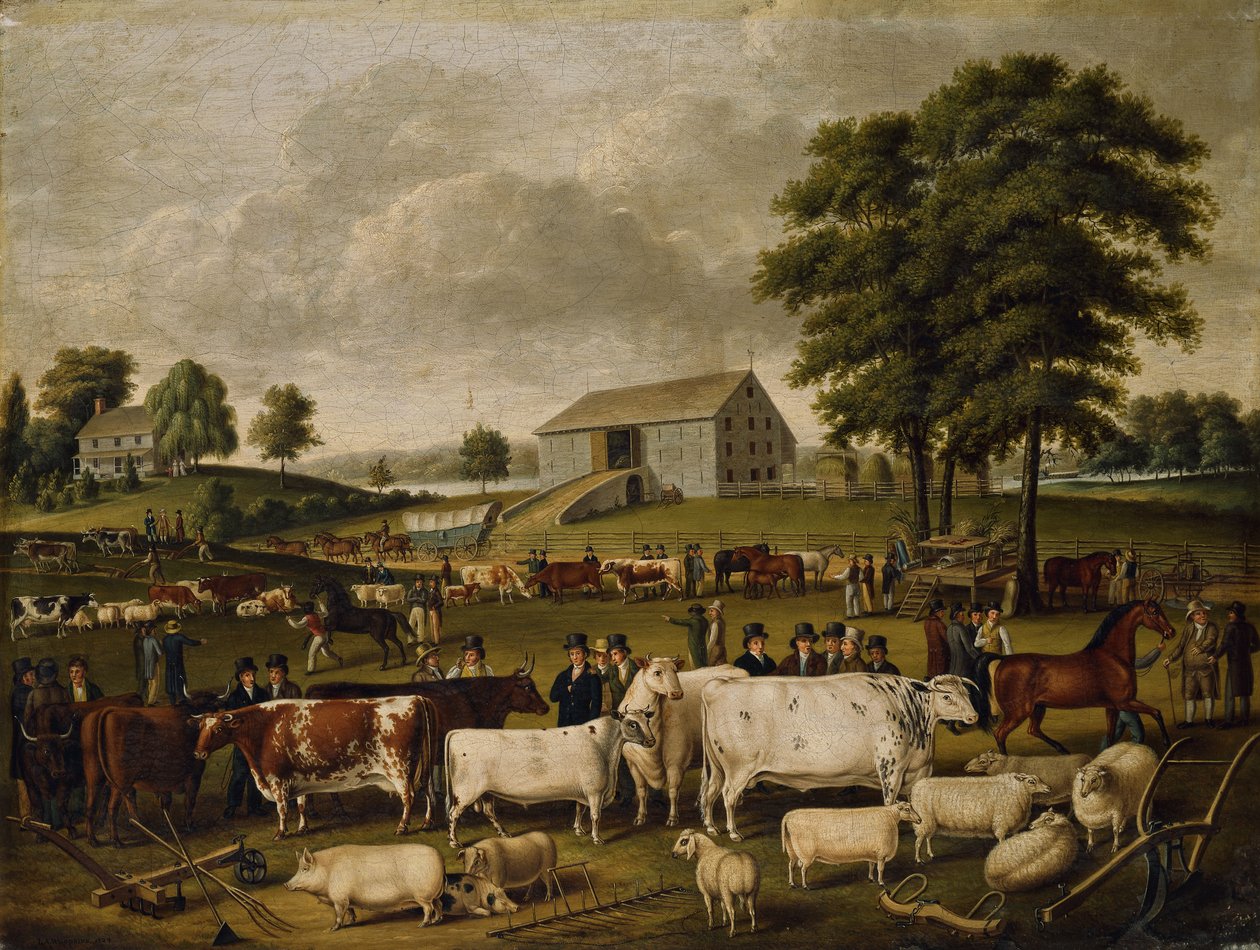 Pennsylvania Country Fair, 1824 tekijältä John Archibald Woodside