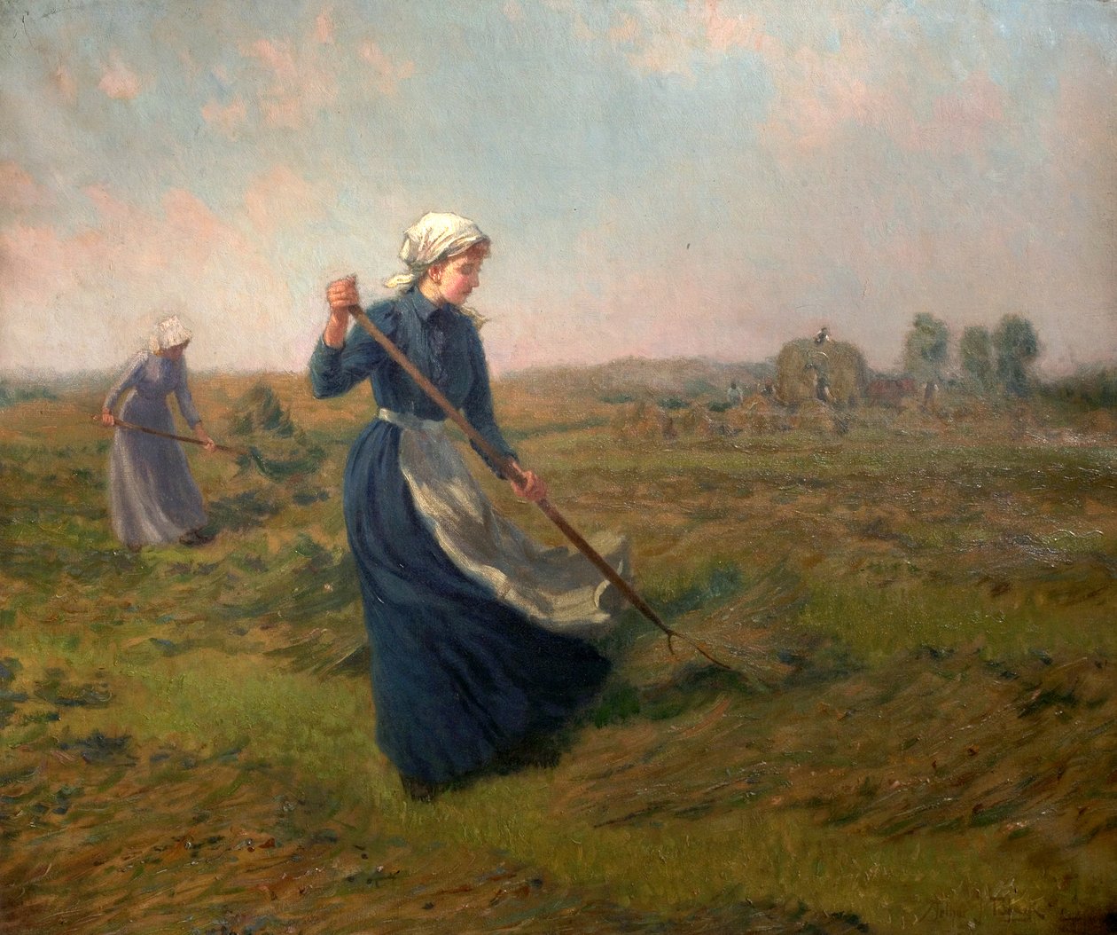 Tyttö Heinänteko tekijältä John Arthur Black