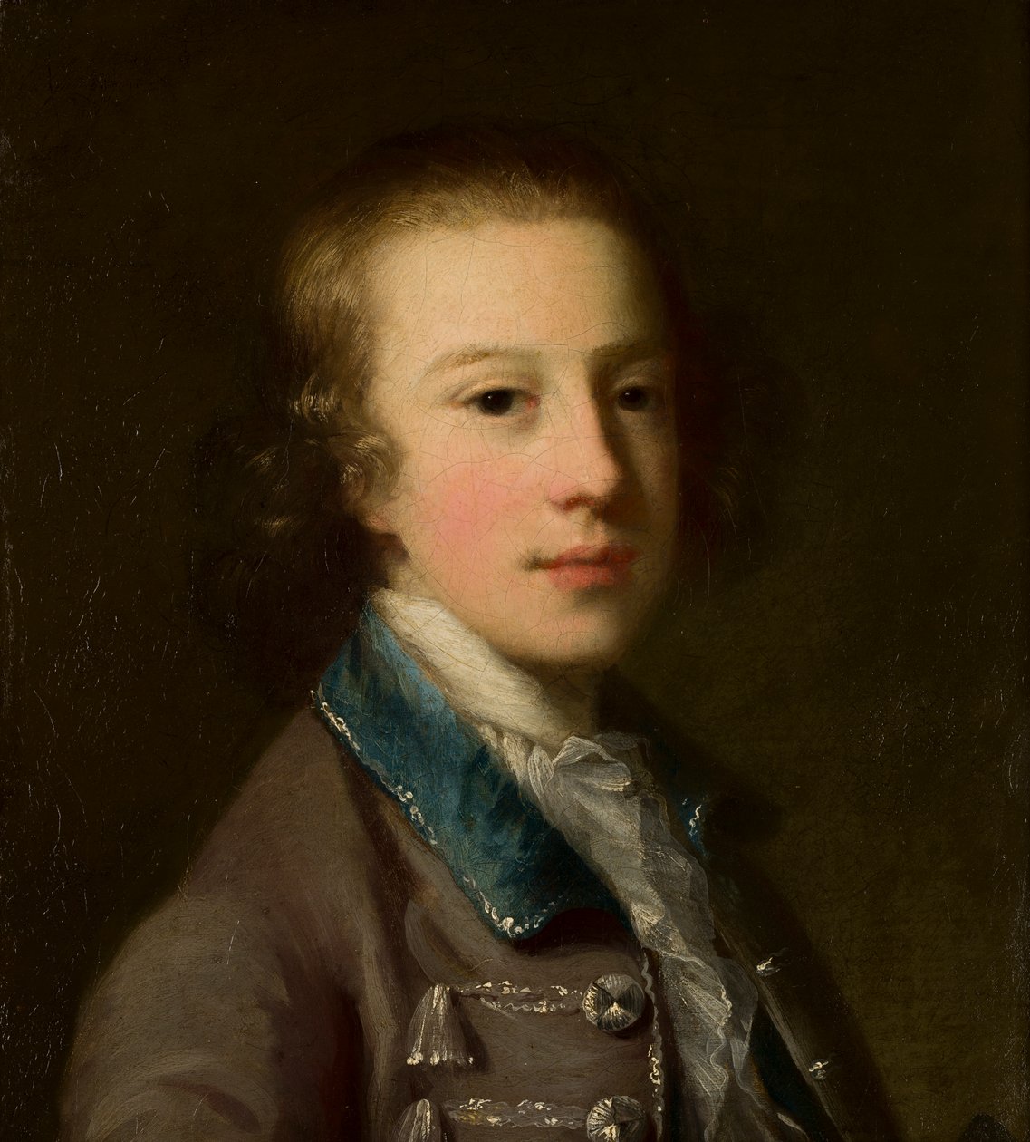 George Byngin, 4. varakreivi Torringtonin (1740-1812) muotokuva poikana, n. 1750-87 (öljy kankaalle) tekijältä John Astley