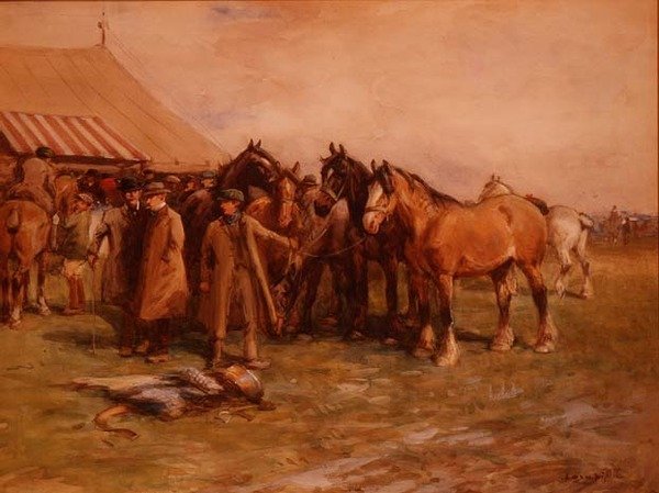 Hevosmessut tekijältä John Atkinson