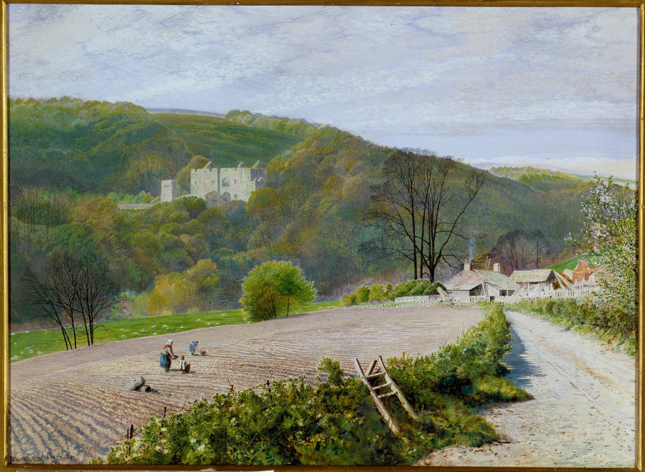 Barden Tower of the River Wharfe, Yorkshire tekijältä John Atkinson Grimshaw