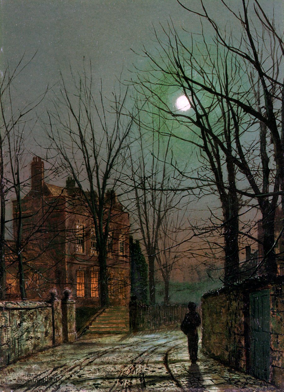 Kuun valossa, 1882. tekijältä John Atkinson Grimshaw